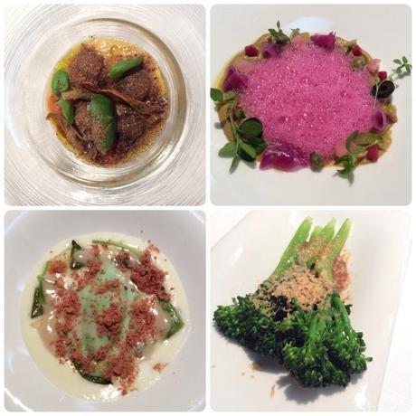 Menú Verde De La Calle Nube de Flores en Restaurante De La Calle