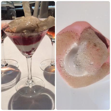 Postres Nube de Flores en Restaurante De La Calle