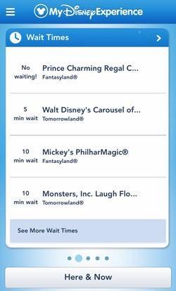 Walt Disney World Resort, My Disney Experience Mobile