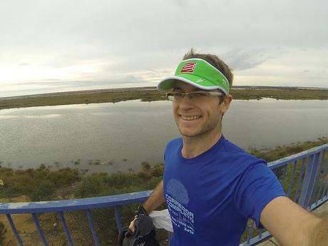 Yo con mi visera Visera Compressport