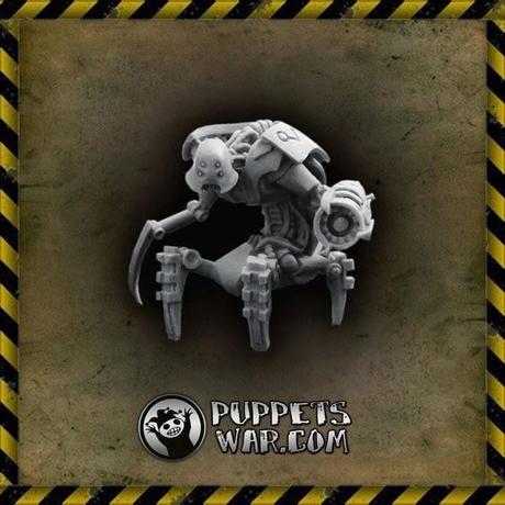 Droides asesinos desde Puppets War(Y Samurais del Espacio)