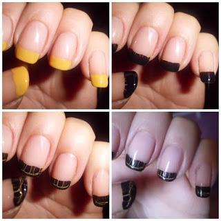 Manicura Francesa Craquelada manicura craquelada paso a paso