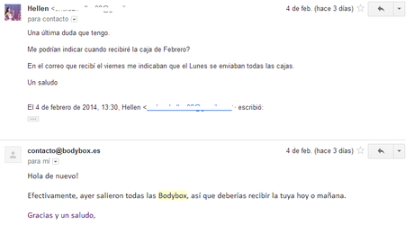 ENTRADA EXPRESS// CLIENTA DESCONTENTA CON BODYBOX