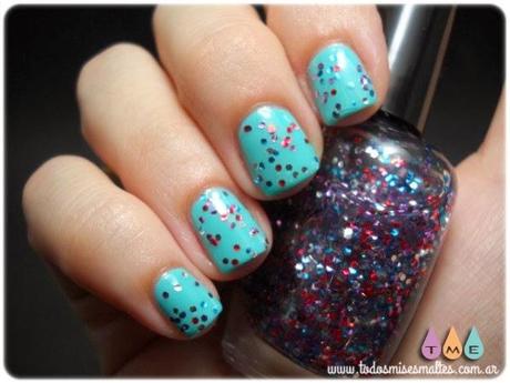 VaNaVi Nails en Todos mis Esmaltes! rainbow-glitter-vanavi-vanesa villata