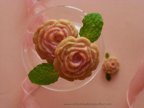Rosas de Galleta con Aroma de Rosas. San Valentín’14