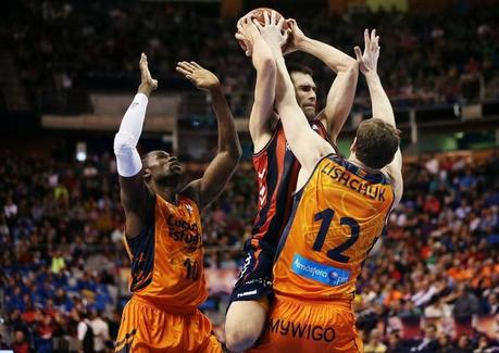 Baloncesto Copa del Rey 2014: El Valencia vence al límite