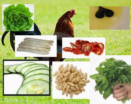 Ingredientes ensalada