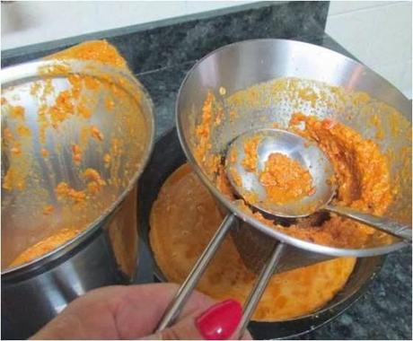 RAPE CON CARABINEROS Y LANGOSTINOS EN SALSA A LA AMERICANA