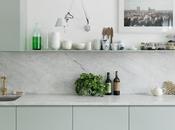 cocina verde menta