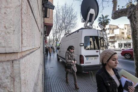 Infanta Cristina llega a los juzgados de Palma