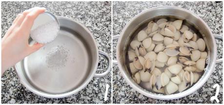 Almejas a la marinera