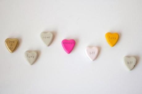 DIY.........CORAZONES DE CEMENTO PARA SAN VALENTIN