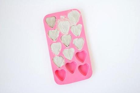 DIY.........CORAZONES DE CEMENTO PARA SAN VALENTIN