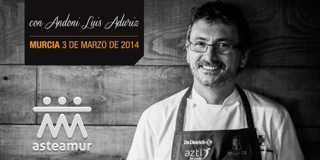 Imagen de Andoni Luis Aduriz en la portada del programa para GastroTEA