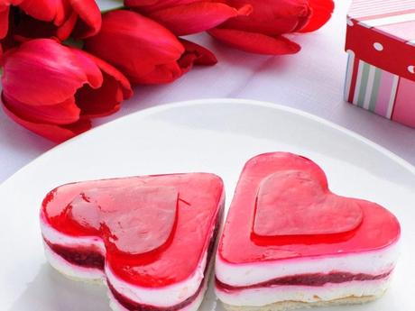 RECETA DE TARTA DE QUESO PARA SAN VALENTIN