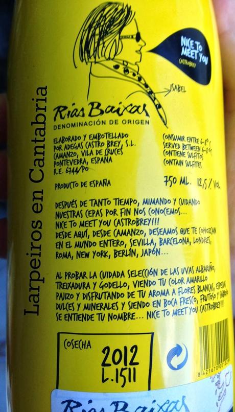 Vino Blanco Nice To Meet You 2012: Encantado de conocerte