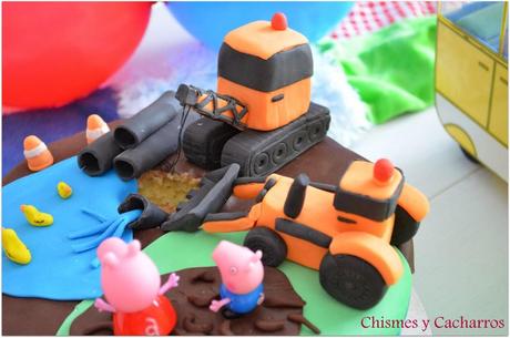 Tarta de Peppa Pig para Álvaro