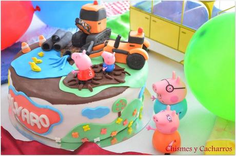 Tarta de Peppa Pig para Álvaro
