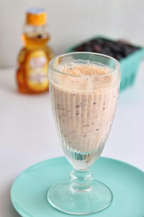 Smoothie de Arándamos y Luna de Miel