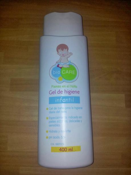 Gel de higiene infantil de Cuidados Biocare