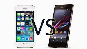 Sony Xperia Z1 vs iPhone 5