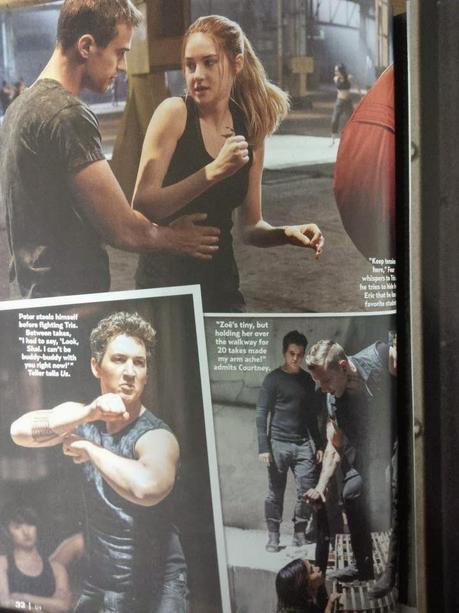 Nuevos stills y detrás de escenas de Divergente en US Weekly Collectors Edition