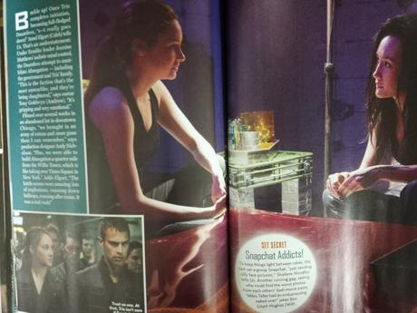Nuevos stills y detrás de escenas de Divergente en US Weekly Collectors Edition