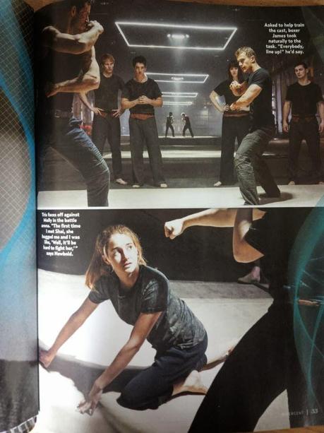 Nuevos stills y detrás de escenas de Divergente en US Weekly Collectors Edition