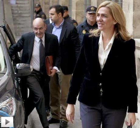 La rampa de la Infanta y el drama de su imputación.