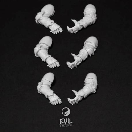 Brazos acorazaos de Evil Craft(MEC)