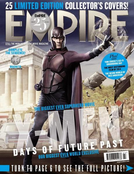 Ronda de imágenes: espoilers del Capitán América y las 25 portadas de Empire a los X-Men
