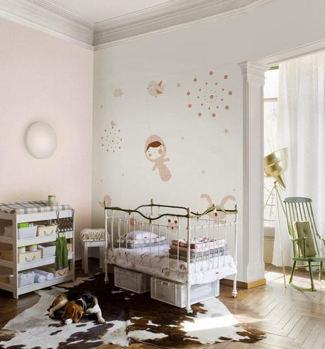 MURALES DE PAPEL PINTADO PARA UNA HABITACIÓN INFANTIL