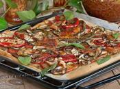 Pizza verduras queso oveja