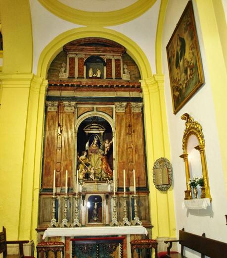 La Iglesia de San Ildefonso (20): el Retablo de la imposición de la casulla a San Ildefonso.