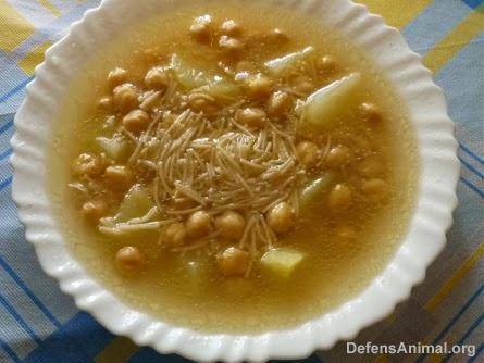 El pucherito de toda la vida vegano