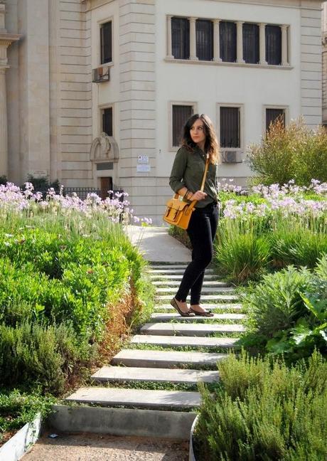 Yellow satchel Yellow satchel