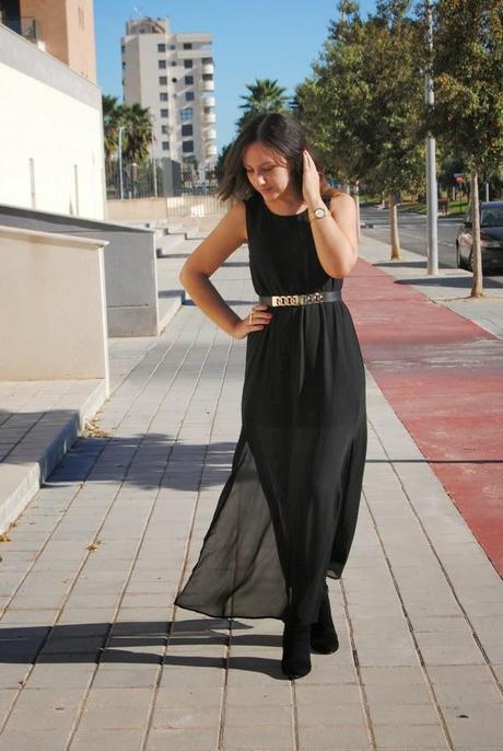Long Black Dress