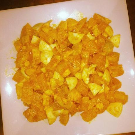 Receta: Ensalada templada de naranjas con huevo cocido Receta: Ensalada templada de naranjas con huevo cocido