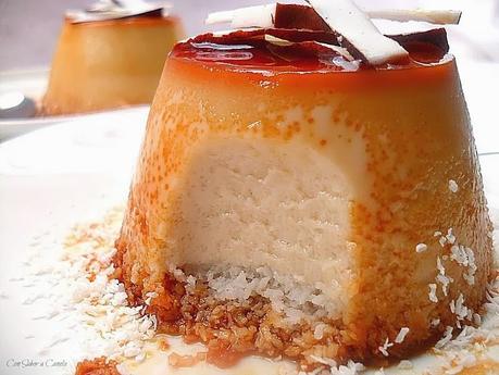 Flan de coco