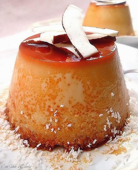 Flan de coco