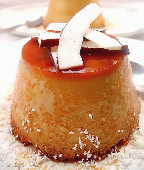 Flan de coco