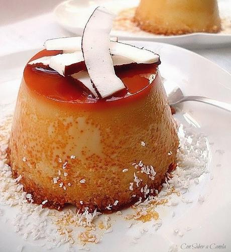 Flan de coco