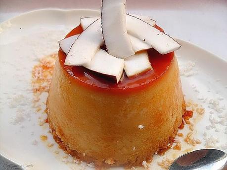 Flan de coco