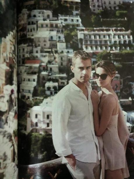 Shailene y Theo en In Style Magazine.
