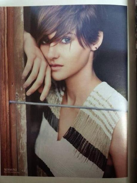 Shailene y Theo en In Style Magazine.