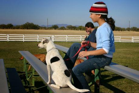 ¡El perro ayuda en la formación de los hijos!