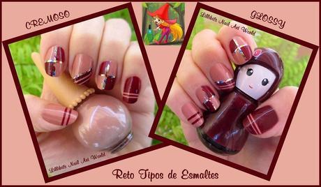 RETO TIPOS DE ESMALTES (1): Cremoso + Glossy