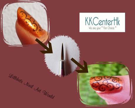 Jeans manicure a mi estilo con pinceles KKCenterHk