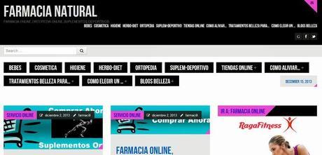 Os presento... FARMACIA NATURAL: Parafarmacia y Cosmética en España FARMACIA ONLINE