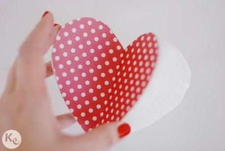 DIY. A little piece of Valentine's Day #honeycomb #card